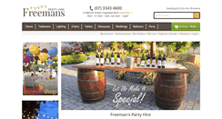 Desktop Screenshot of freemanshire.com.au